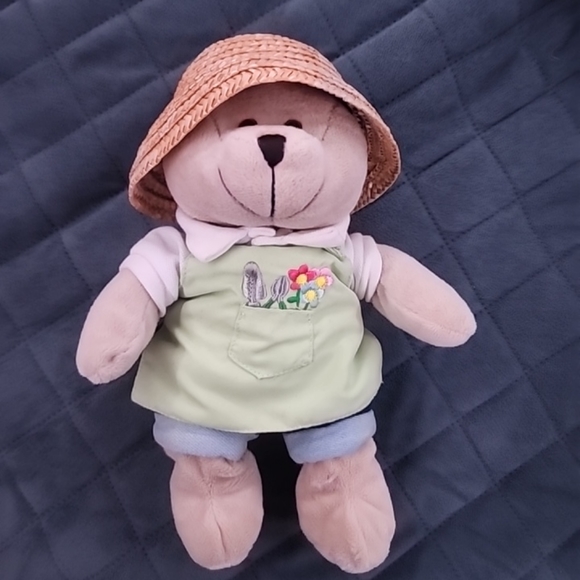 STARBUCKS BEARISTA BEAR - GARDENER BEAR - 2006 - VGC. exclusive Starbucks - Picture 4 of 11